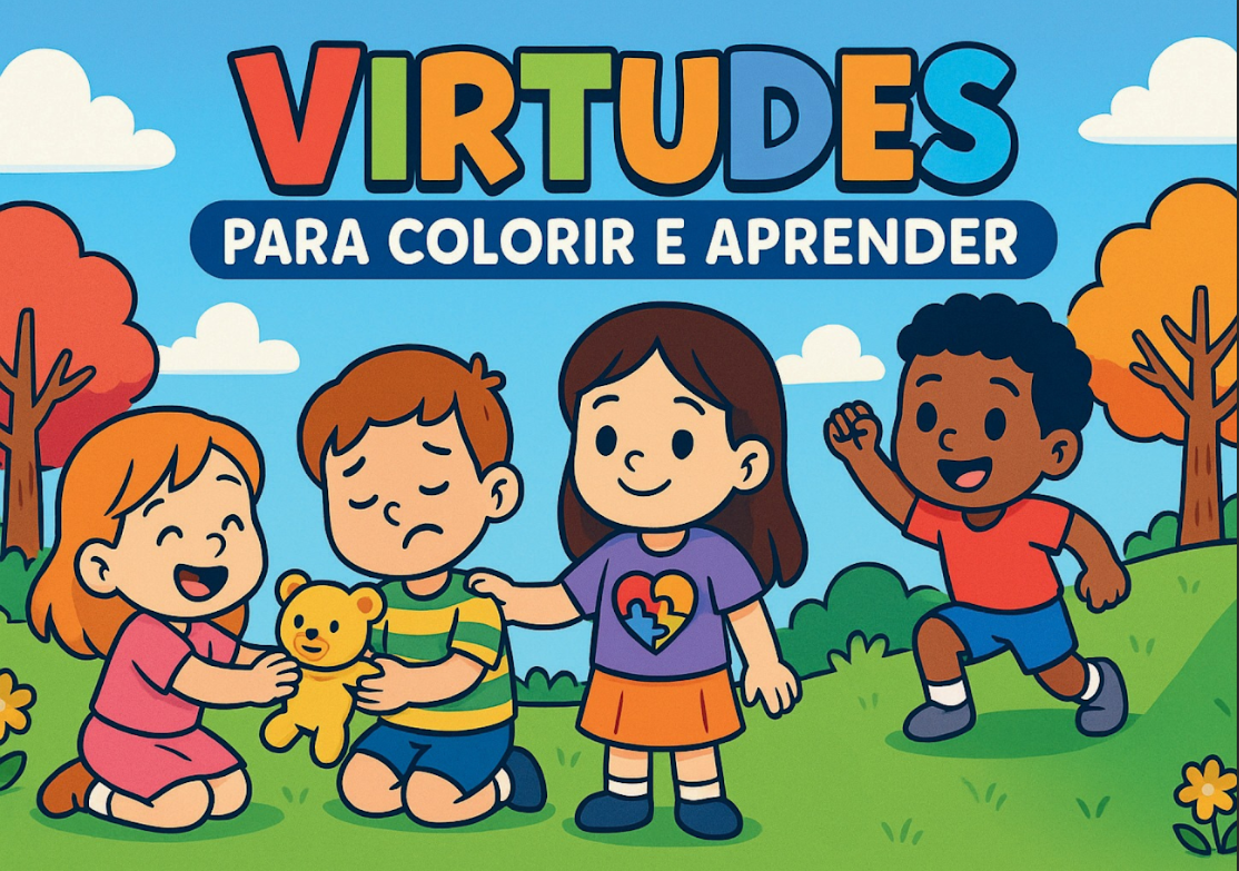 Virtudes para Colorir e Aprender
